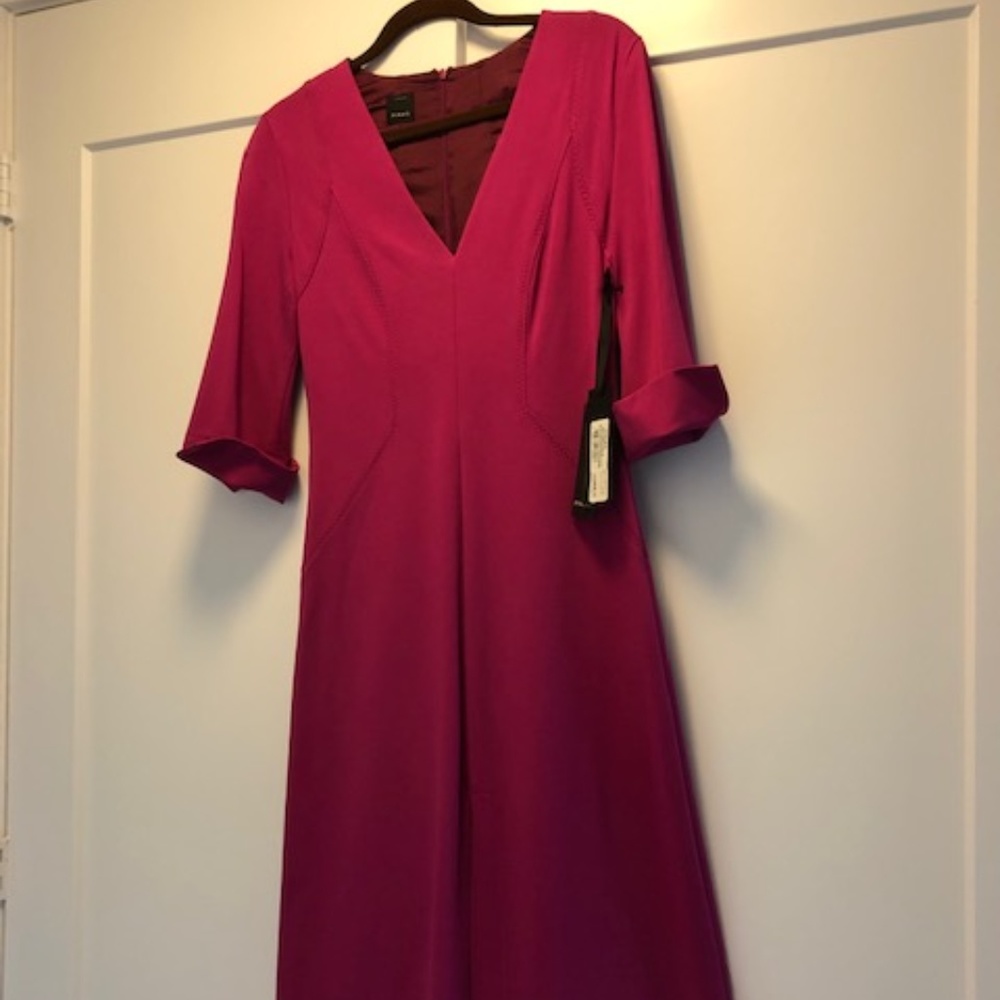 PINKO Catino Fuschia Scuba Dress - NWT